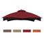 Eurmax USA Hochleistungs-Ersatz-Baldachin für Lowe's Allen Roth, robuste Pavillon-Dach-Pavillon-Oberseite mit Lüftungsschlitz, 25,4 x 30,5 cm Abdeckung #GF-12S004B-1, nur Ersatzplatte (Burgunderrot)