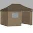 Eurmax Vier Seitenwände für Pop-Up-Baldachin-Einfassungswände (25,4 x 38,1 cm, Khaki).