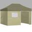 Eurmax Set mit vier Seitenwänden für Pop-Up-Baldachin-Einfassungen, 25,4 x 38,1 cm, Beige