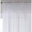 Enhanced Living CRY01PA48-PAIR Voile-Vorhang, 1 Paar, 150 x 122 cm, Weiß