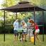 Eurmax USA Hochleistungs-Grill-Pavillon-Überdachung, Ersatzabdeckung, 12,7 x 20,3 cm, Braun