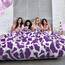HSEEC Fleecedecke für King-Size-Bett – violette Überwurfdecke, weich, gemütlich, leicht, Plüsch-Bettwäschedekoration für alle Jahreszeiten, Lavendel-Geschenke für Frauen, Mädchen, 228,6 x 274,3 cm