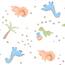 Kinderbettwäsche Baby Bettwäsche 90x120 cm aus Baumwolle - Kinder Set von Duvet Cover 90 x 120 und Kissenbezug 40x60 cm Junge und mädchen babybettwäsche bettbezug für Kleinkind Oeko-Tex