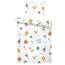 Kinderbettwäsche Baby Bettwäsche 90x120 cm aus Baumwolle - Kinder Set von Duvet Cover 90 x 120 und Kissenbezug 40x60 cm Junge und mädchen babybettwäsche bettbezug für Kleinkind Oeko-Tex