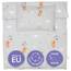Kinderbettwäsche Baby Bettwäsche 90x120 cm aus Baumwolle - Kinder Set von Duvet Cover 90 x 120 und Kissenbezug 40x60 cm Junge und mädchen babybettwäsche bettbezug für Kleinkind Oeko-Tex