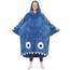 Waitu Shark Hoodie Decke für Erwachsene - Wearable Blanket Hoodie für Frauen und Männer, Lustige Decke mit Ärmeln, Kapuzendecke Hai Geschenk, Blau