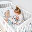 Kinderbettwäsche Baby Bettwäsche 90x120 cm aus Baumwolle - Kinder Set von Duvet Cover 90 x 120 und Kissenbezug 40x60 cm Junge und mädchen babybettwäsche bettbezug für Kleinkind Oeko-Tex