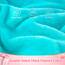 Waitu Wearable Blanket Sweatshirt for Women and Men, Super Warm and Cozy Big Blanket Hoodie, Thick Flannel Blanket with Sleeves and Giant Pocket - Cyan