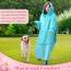 Waitu Wearable Blanket Sweatshirt for Women and Men, Super Warm and Cozy Big Blanket Hoodie, Thick Flannel Blanket with Sleeves and Giant Pocket - Cyan