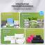 etérea Bettwäsche 135x200 Baumwolle Bettwäsche-Sets - Philou Grau - Reißverschluss, Renforcé, Fachhandel,Oekotex Made in Green - 135x200cm und Kissenbezug 80x80cm