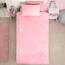 DREAMSCENE Galaxy Stars Bettwäsche-Set mit Kissenbezug, wendbar, Blush Pink Grau, Doppelbett