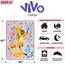 Franco Kids Bedding Weicher Plüsch-Micro-Raschel-Überwurf, 116,8 x 152,4 cm, Sony Vivo
