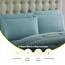 Sweet Home Collection Comforter Bed-In-A-Bag Solid Color All Season Ultraweiches Daunen-Alternativ Set und luxuriöse Bettwäsche, Polyester, Blau-Misty Blue, Twin