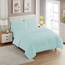 Sweet Home Collection Ultraweiches Daunen-Alternativ-Set und luxuriöse Bettlaken, Polyester, Aqua, Kingsize-Bett