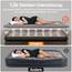 Lewondr Luftbett 1 Person mit Eingebauter Pumpe, 191x99x46CM Komfort Aufblasbare Matratze, 2 Min Luftmatratze Selbstaufblasend Luftbett für Camping Haus Gäste Reisen(250kg MAX), Grau