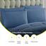 Sweet Home Collection Bettdecken-Set, einfarbig, für alle Jahreszeiten Ultraweiche Daunen-Alternative Bettwäsche und luxuriöse Bettlaken, Polyester, Denim, Queen