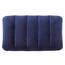 Intex 68672 - Aufblasbares Campingkissen Flocked Blue, Vinyl, Blau, 43x28x9 cm