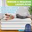 KESSER® Aufblasbare Matratze Luftbett Selbstaufblasend Gästebett mit eingebauter elektrischer Pumpe, Luftmatratze für Camping oder Heimgebrauch Mit Tasche, geeignet für 1 Person - 203 x 95 x 51cm