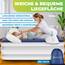 KESSER® Aufblasbare Matratze Luftbett Selbstaufblasend Gästebett mit eingebauter elektrischer Pumpe, Luftmatratze für Camping oder Heimgebrauch Mit Tasche, geeignet für 2 Person - 203 x 152,5 x 51cm