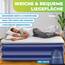 KESSER® Aufblasbare Matratze Luftbett Selbstaufblasend Gästebett mit eingebauter elektrischer Pumpe, Luftmatratze für Camping oder Heimgebrauch Mit Tasche, geeignet für 1 Person - 203 x 95 x 51cm
