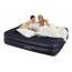 Intex Dura-Beam Standard Series Pillow Rest Raised Airbed w/ Built-in Pillow & Electric Pump, Bed Height 16.5", Queen