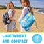 AlphaBeing Aufblasbare Liege, Strandkorbzubehör, Luftsofa, Hängematte, Aufblasbare Couch für Camping, Hinterhof oder See mit Kompressionskammern, Ideale Outdoor-Geschenke für Erwachsene