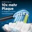 Philips Sonicare Original C3 Premium Plaque Defence Standard Schallzahnbürstenköpfe - 4er-Pack in Schwarz (Modell HX9044/33)
