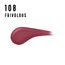 Max Factor Lipfinity Lip Colour Frivolous 108 – Kussechter Lippenstift mit 24h Halt ohne auszutrocknen, mit intensiver Farbabgabe, präzisem Applikator & intensiv pflegendem Gloss-Top Coat
