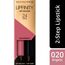 Max Factor Lipfinity Lip Colour Angelic 20 –Kussechter Lippenstift mit 24h Halt ohne auszutrocknen, mit intensiver Farbabgabe, präzisem Applikator & intensiv pflegendem Gloss-Top Coat |4.2g (1er Pack)