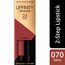 Max Factor Lipfinity Lip Colour Spicy 70 – Kussechter Lippenstift mit 24h Halt ohne auszutrocknen, mit intensiver Farbabgabe, präzisem Applikator & intensiv pflegendem Gloss-Top Coat, 4.2g (1er Pack)
