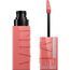 Maybelline New York flüssiger Lippenstift, Liquid Lipstick mit 16 Stunden Halt und glänzendem Finish, Super Stay Vinyl Ink, Nr. 100 Charmed, 4,2 ml