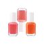 essie Nagellack Gel Effekt schillerndes Orange ohne UV braziliant Nr. 69 / Ultra deckender Farblack in cremigem Korall mit Glitzerpartikeln 1 x 13,5 ml