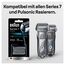 Braun Series 7 Elektrorasierer Scherkopf 70S – ORIGINAL Ersatzscherteil und Rasierer Zubehör vom Hersteller – Made in Germany, Kompatibel mit Braun Series 7 Rasierern – Silber, 1er Pack