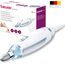 Beurer MP 62 Maniküre-/ Pediküre-Set, elektrische Nagelfeile mit 10 hochwertigen Nagelpflege-Aufsätzen, LED Licht, Nagelfräser mit stufenloser Geschwindigkeitsregelung, mit Aufbewahrungstasche, Weiß