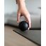 Massage-Ball [6cm Durchmesser] - Als Lacrosse-Ball und Faszien-Ball zur Selbstmassage und zur Triggerpunkttherapie (genaue Behandlung von Verspannungen) geeignet (Schwarz)
