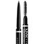 NYX Professional Makeup Augenbrauenstift, Micro Brow Pencil, Beidseitig mit ausdrehbarem Augenbrauenstift und Bürstchen, Vegane Formel, Farbton: Taupe