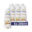 Dove Haar Spülung Oil Care Nährpflege Haarpflege für sprödes und trockenes Haar Spülung mit Bio-Restore Complex 200 ml 6 Stück