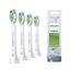 Philips Sonicare Original W2 Optimal Weiß Standard-Schallzahnbürstenköpfe - 4er-Pack in Weiß (Modell HX6064/10)