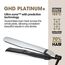 ghd Platinum+ White Intelligent Professional Hair Straightener, Less Hair Breakage, More Shine and Colour Protection, Ultra Zone Technology, Optimal Comb Temperature 185ºC Homogeneous
