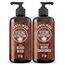 Viking Revolution - Bartshampoo & Conditioner Set - Erweicht, Glättet & Stärkt den Bartwuchs - Bartshampoo Für Männer - Sandelholzduft - Geschenke Für Männer - 2 x 500 ml