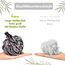 lampox - Badeschwamm [3er Pack] Duschschwamm, Peelinghandschuh, Badebürste, Peeling schwamm, Luffa schwamm, Schwamm, Peeling Körper, Körperpeeling, Waschlappen, Rückenbürste, Massage, (Mix A)