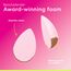 BeautyBlender Original Bubble Make up Ei Latexfrei Schwämmchen makellos für flüssige Grundierung Creme Puder, Rosa, 1 stück