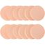 12 Packungen Gesichtsschwämme, Make-up-Schwamm, Einheitsgröße, Erwachsene, Unisex, Schaumstoffschwämme (Farbe der runden Haut)