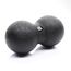 BODYMATE SET aus Faszien-Ball (Durchmesser 8CM) und Faszien-DUO-Ball (8x16cm) Schwarz, Selbstmassage-Ball für Faszientraining