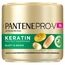 Pantene Pro-V Glatt & Seidig Keratin Protect Haarmaske 500ml für Krauses, Trockenes Haar, Bis zu 72 Stunden Glattes, Glänzendes Haar in Nur 1 Anwendung, Mit Pro-V Formel und Active Nutri-Plex