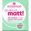 essence all about matt! oil control paper, mattierendes Papier, Puderpapier, transparent, glanzabsorbierend, matt, Nanopartikel frei, ohne Parfüm, ölfrei (50 Stück)