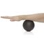 BODYMATE Großer Faszien-Ball Durchmesser 12cm Schwarz, Selbstmassage-Ball für Faszientraining Massagebälle Fuß-Rücken-Arm-Massage Triggerball