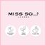 Miss So...? Mini Galore Parfum Für Damen, Fragrance Mist Körperspray Geschenkset 4x50ml