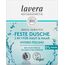 lavera Basis Sensitiv - Feste Dusche 2 in 1 für Haut & Haar - mit Bio Aloe Vera & pflanzlichem Keratin - reinigt ohne auszutrocknen - 3x ergiebiger als flüssiges Duschgel - 50g