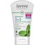 lavera PURE BEAUTY - 3in1 Reinigung-Peeling-Maske - reinigt porentief & bekämpft Hautunreinheiten - Naturkosmetik vegan - 125ml, weiß